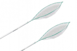 Veterinary endoscopy grasping forceps with net 